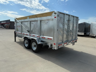 New 2026 Triumph Trailers GD10-TA82X16-10K-GN-4 Dump Trailer-4' Sides