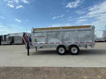 New 2026 Triumph Trailers GD10-TA82X16-10K-GN-4 Dump Trailer-4' Sides