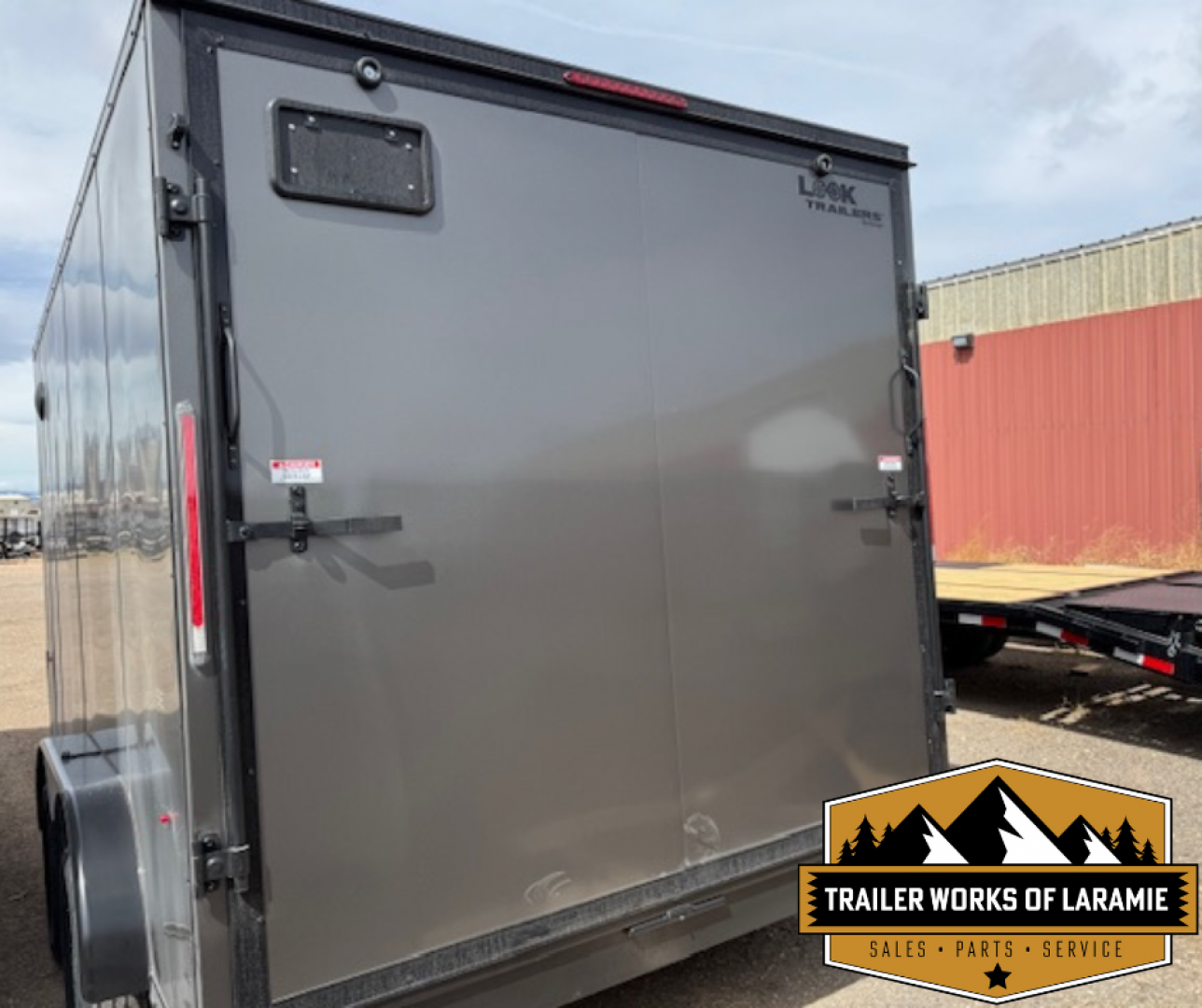 New 2026 Look Trailers 7.5X14 Element SE 7K Cargo / Enclosed Trailer- Charcoal
