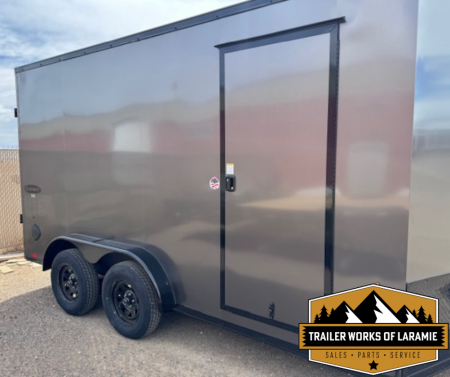 New 2026 Look Trailers 7.5X14 Element SE 7K Cargo / Enclosed Trailer- Charcoal