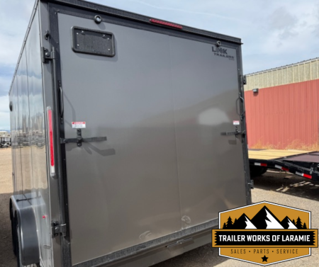 New 2026 Look Trailers 7.5X14 Element SE 7K Cargo / Enclosed Trailer- Charcoal