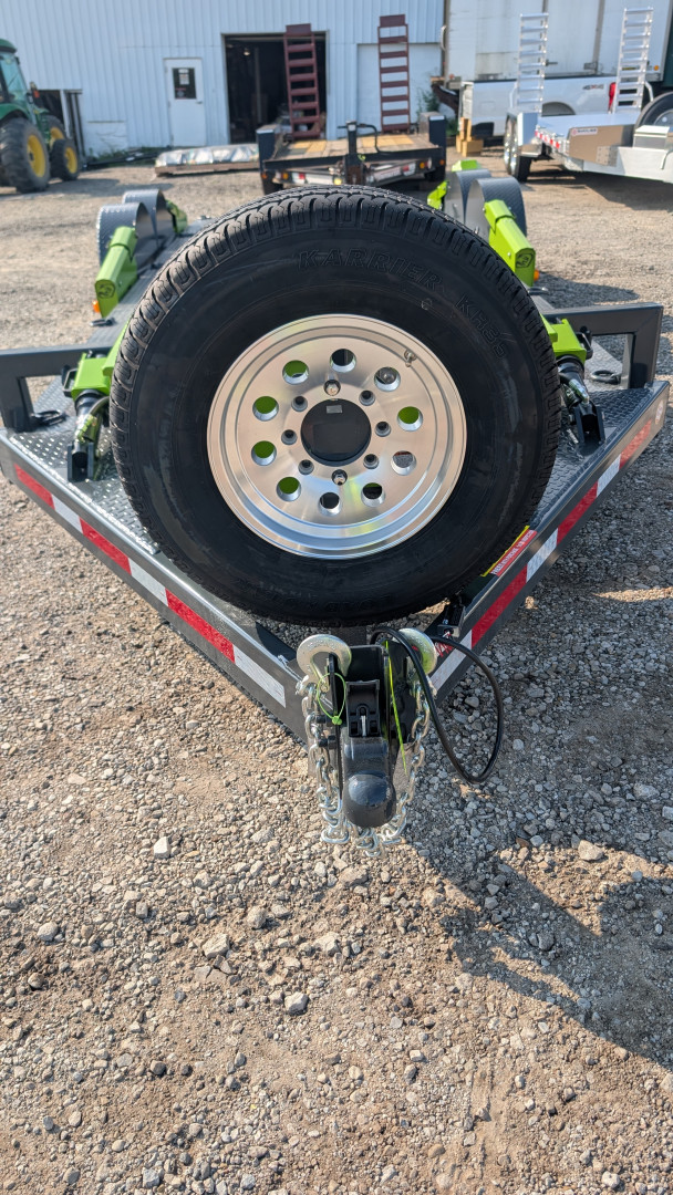 New 2025 FlatTrak by Belmont 7x22 HD Lay Flat Tilt Equipment Hauler