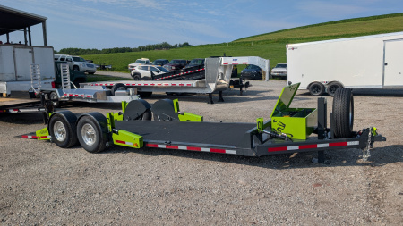 New 2025 FlatTrak by Belmont 7x22 HD Lay Flat Tilt Equipment Hauler
