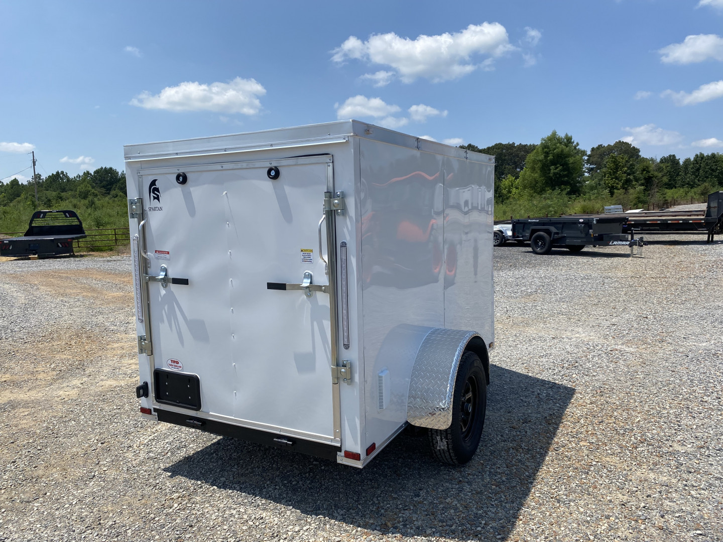 New 2026 Spartan 5'x8' 3k Enclosed Trailer
