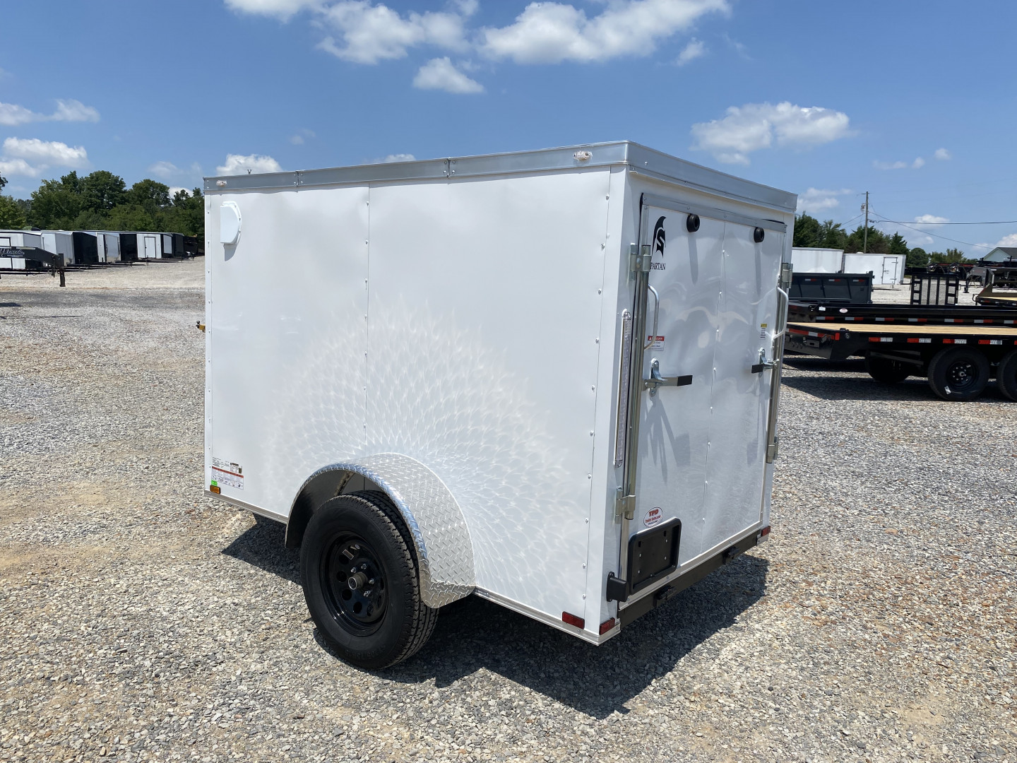 New 2026 Spartan 5'x8' 3k Enclosed Trailer