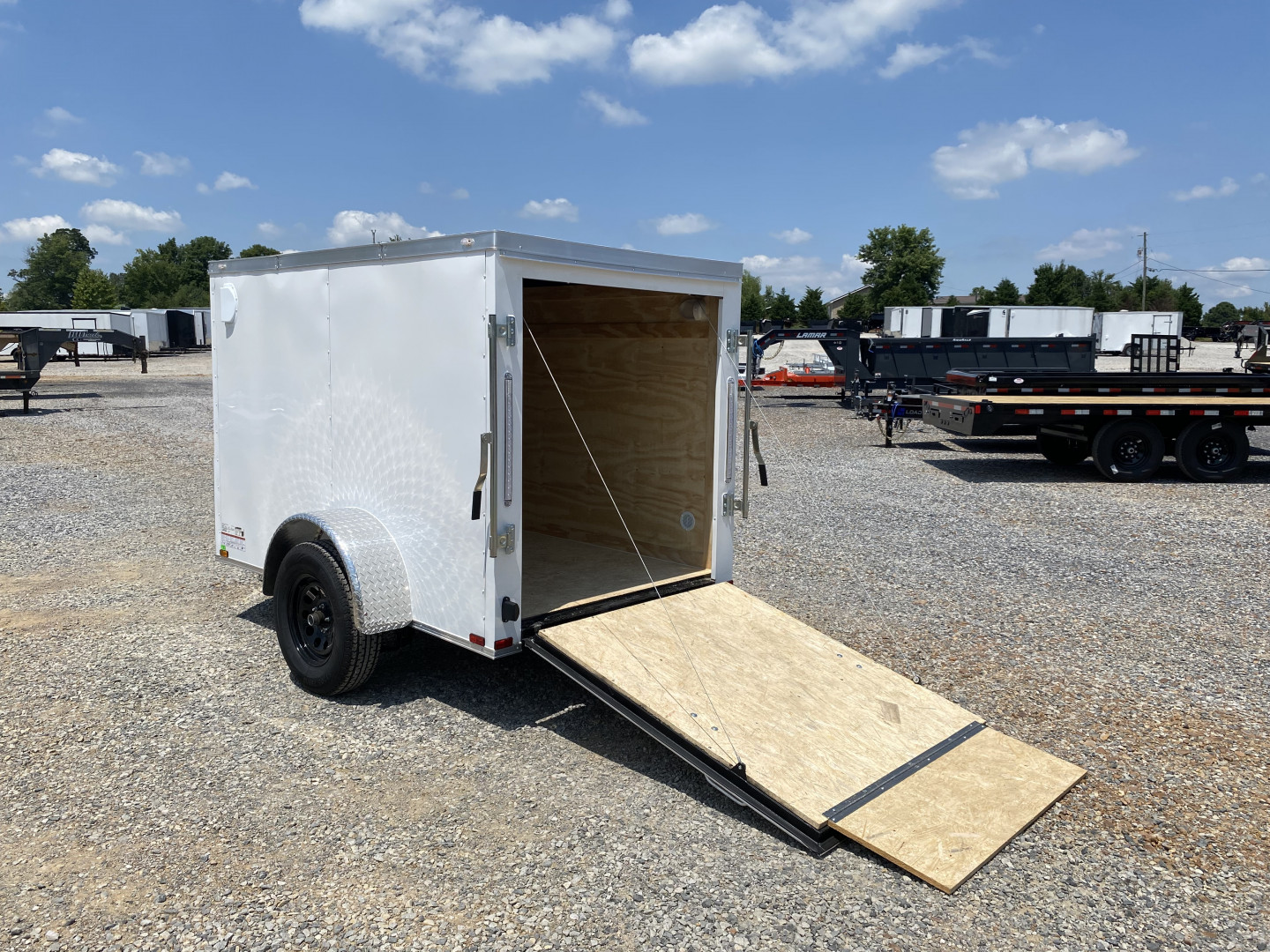 New 2026 Spartan 5'x8' 3k Enclosed Trailer
