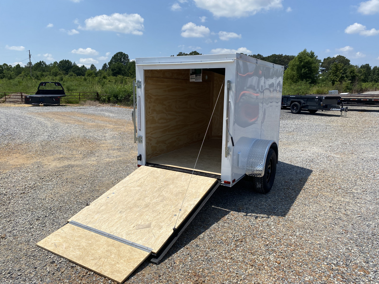 New 2026 Spartan 5'x8' 3k Enclosed Trailer