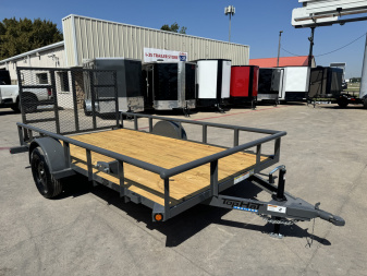 New 2026 Top Hat Trailers DERBY SR PIPE - 6.5x12 DSP Utility Trailer