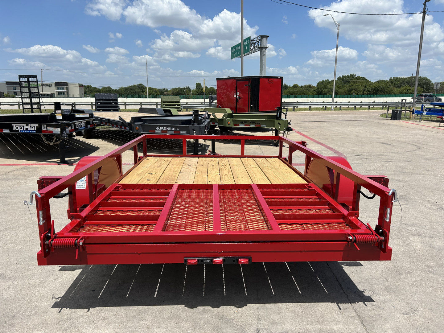 New 2026 Top Hat Trailers 77"x10' DSA Utility Trailer