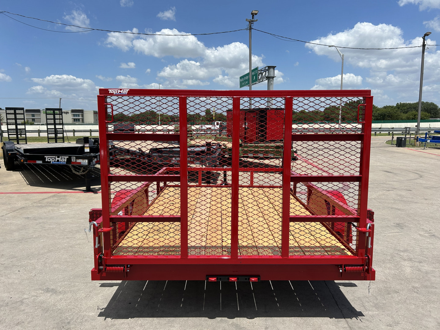 New 2026 Top Hat Trailers 77"x10' DSA Utility Trailer