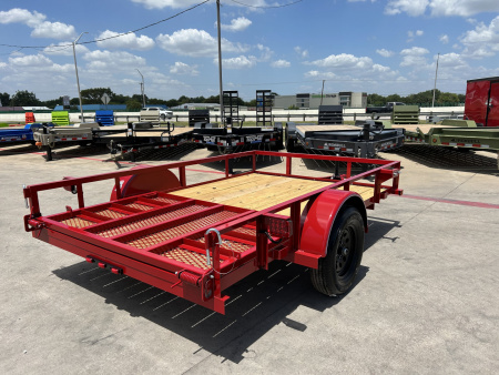 New 2026 Top Hat Trailers 77"x10' DSA Utility Trailer