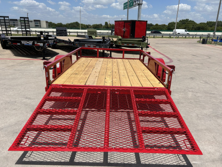 New 2026 Top Hat Trailers 77"x10' DSA Utility Trailer