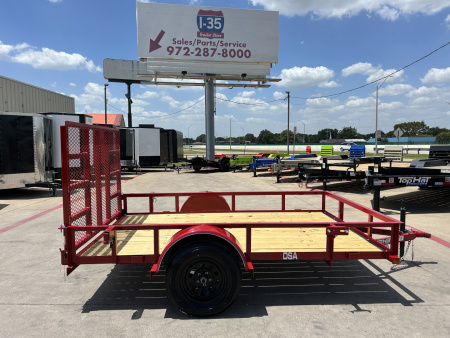 New 2026 Top Hat Trailers 77"x10' DSA Utility Trailer