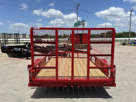 New 2026 Top Hat Trailers 77"x10' DSA Utility Trailer