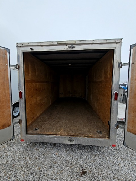 Used 2017 Sure-Trac 7' x 16' Double Rear Door Cargo / Enclosed Trailer