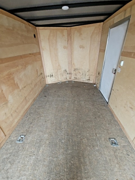 Used 2017 Sure-Trac 7' x 16' Double Rear Door Cargo / Enclosed Trailer