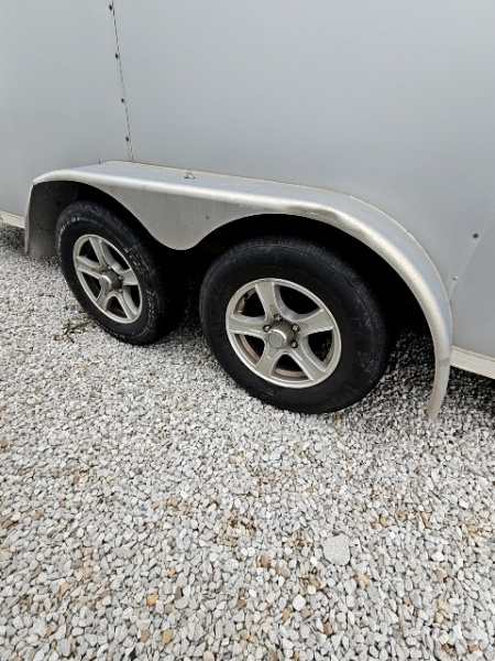 Used 2017 Sure-Trac 7' x 16' Double Rear Door Cargo / Enclosed Trailer