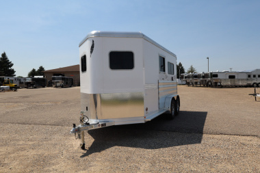 New 2025 Featherlite Trailers 2 Horse BP Trailer