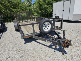 Used 1996 Nomanco Trailers 80  x 16' Tube Top Utility Trailer
