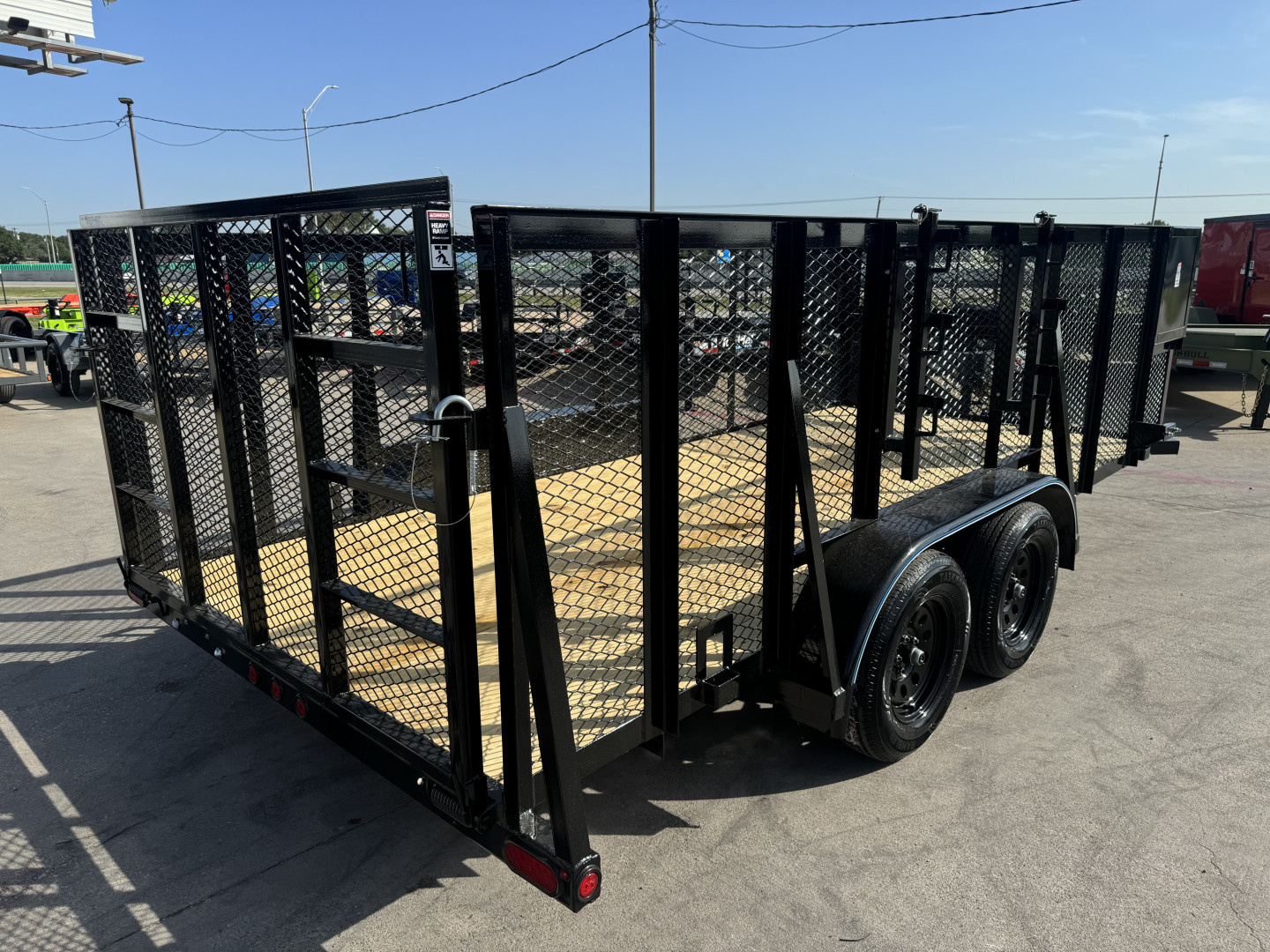 New 2026 Top Hat Trailers 16X83 LS07 Landscape Trailer