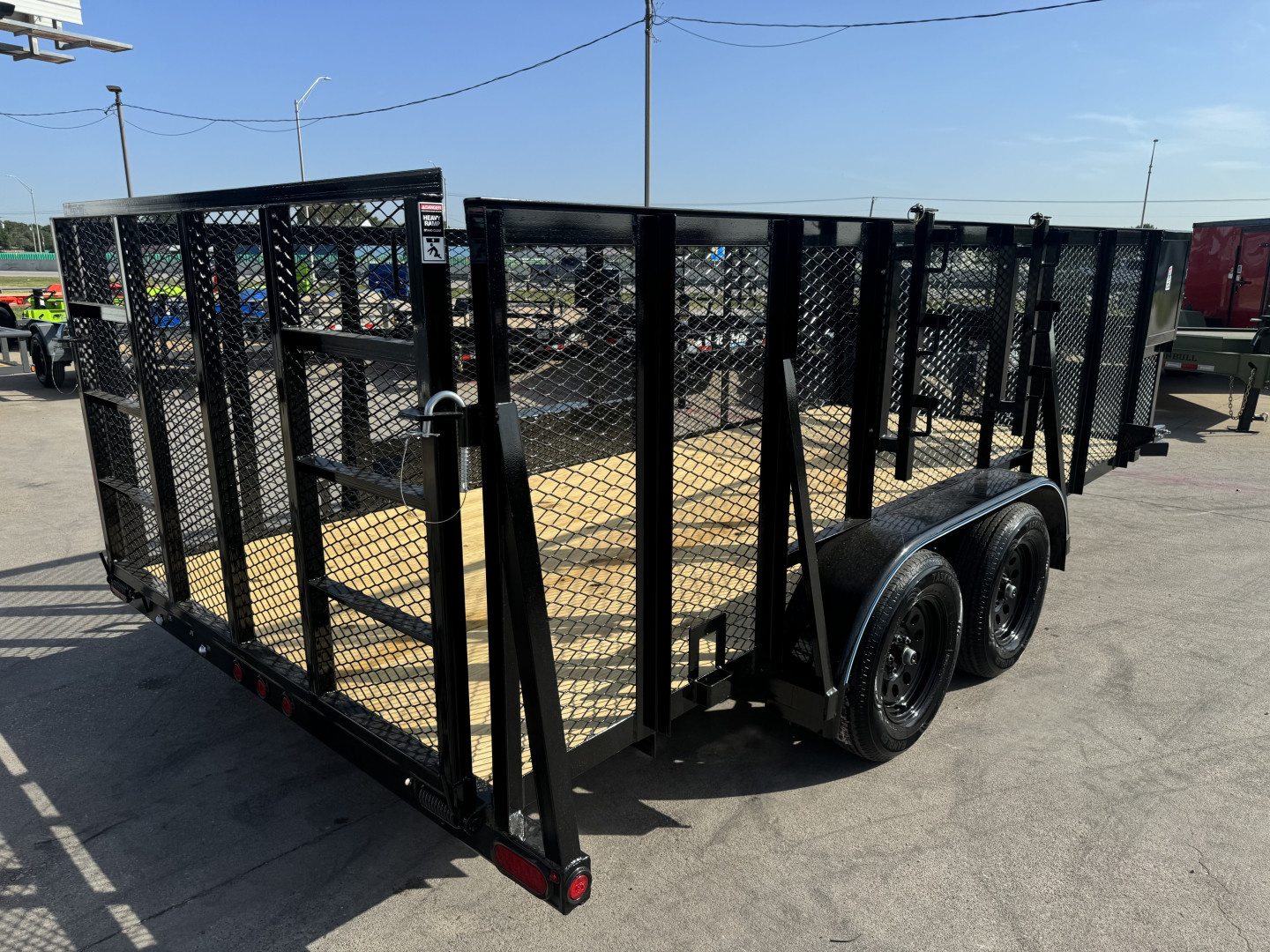 New 2026 Top Hat Trailers 16X83 LS07 Landscape Trailer