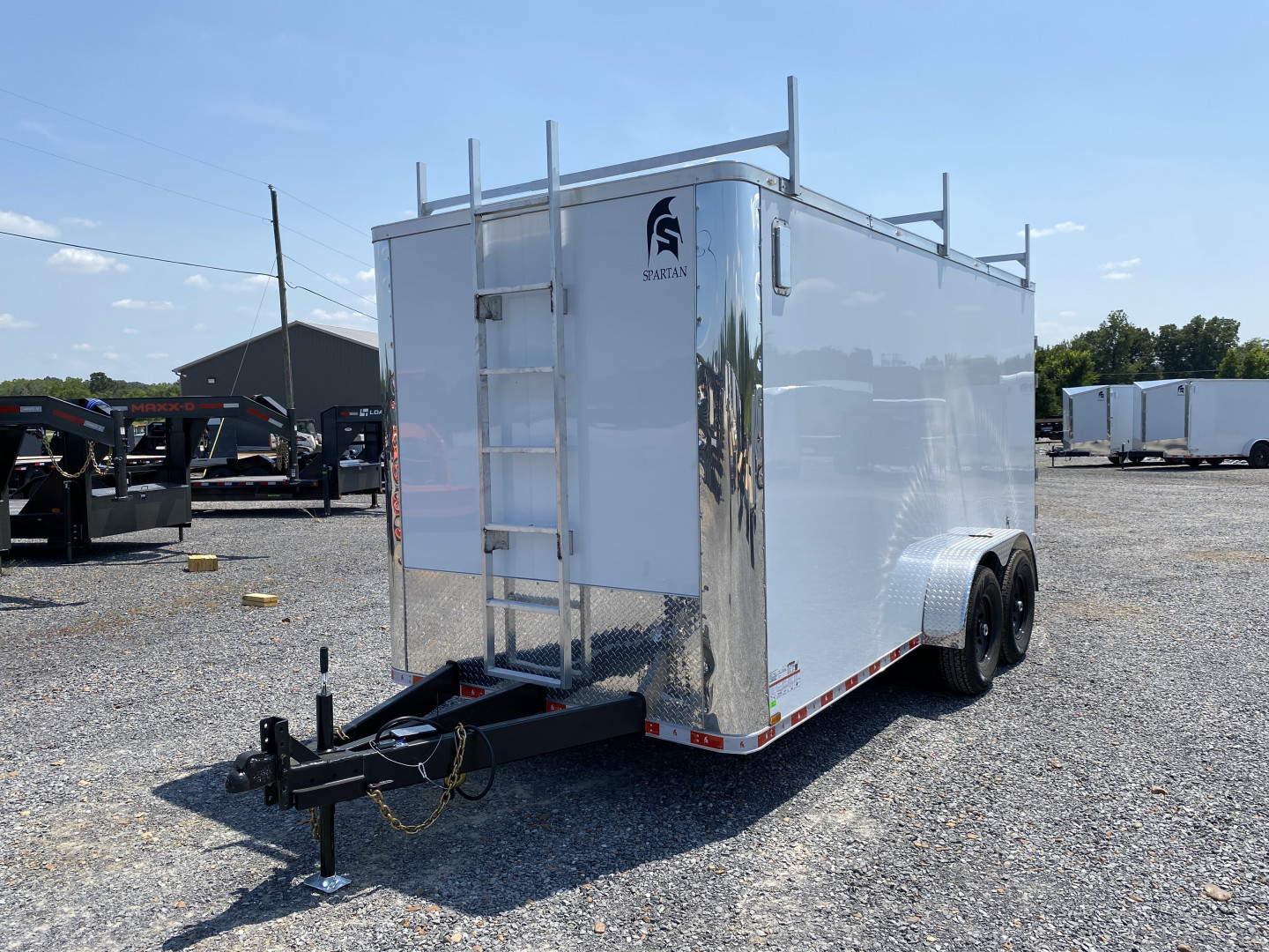 New 2026 Spartan 7'x16' 14k CONTRACTOR Enclosed Trailer