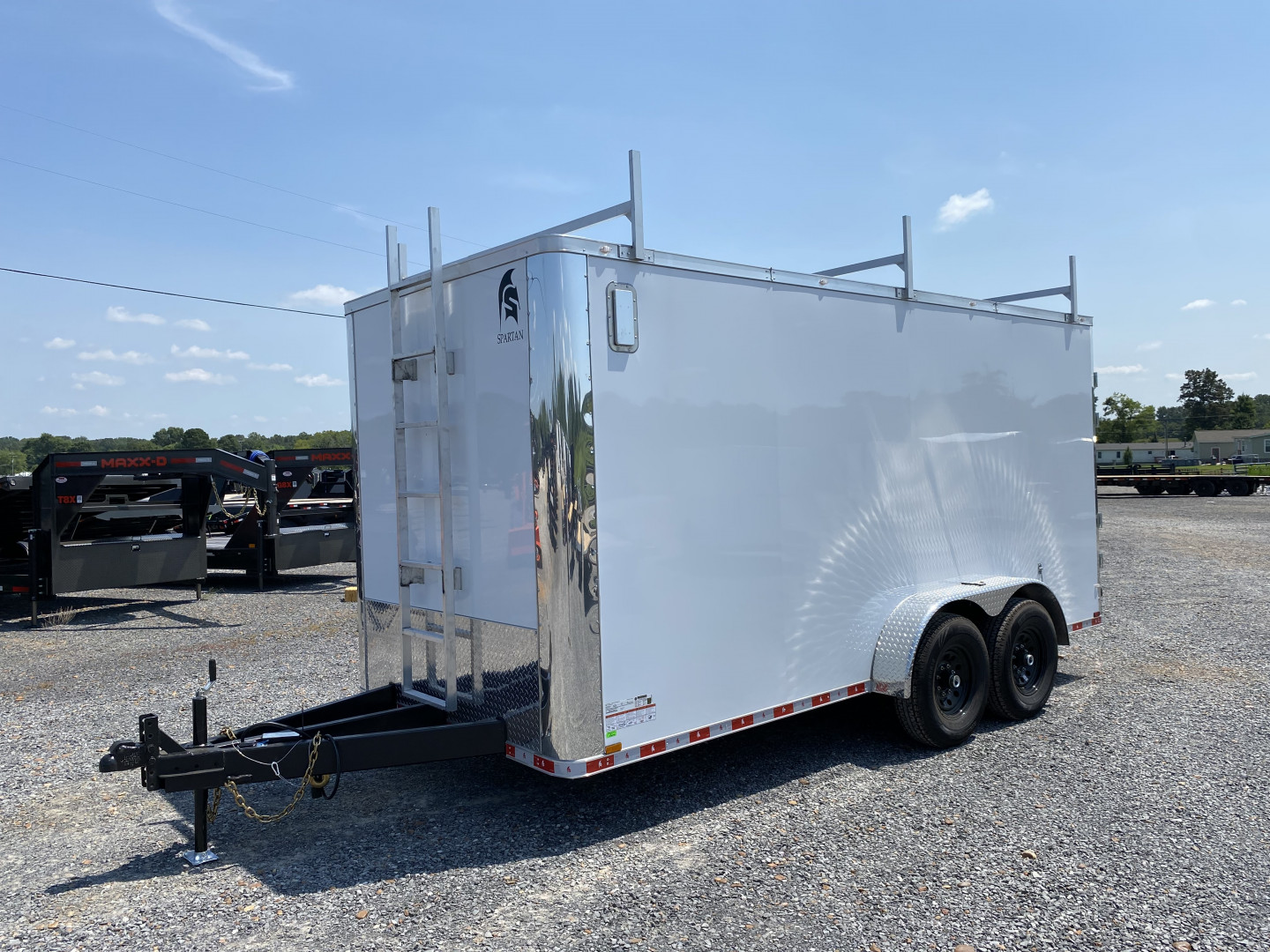 New 2026 Spartan 7'x16' 14k CONTRACTOR Enclosed Trailer