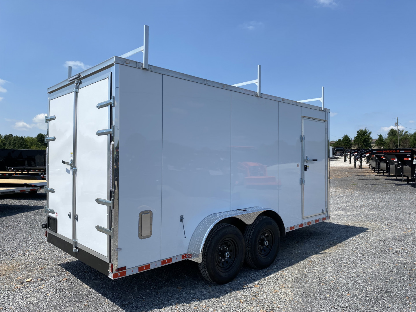 New 2026 Spartan 7'x16' 14k CONTRACTOR Enclosed Trailer