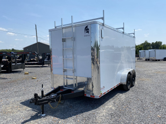 New 2026 Spartan 7'x16' 14k CONTRACTOR Enclosed Trailer