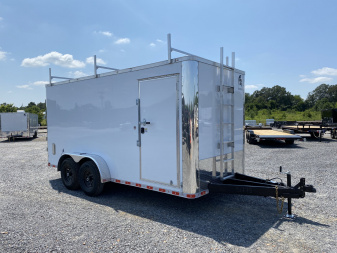 New 2026 Spartan 7'x16' 14k CONTRACTOR Enclosed Trailer