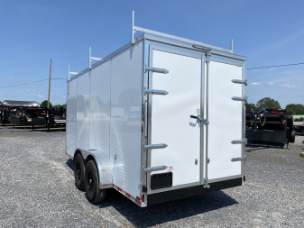 New 2026 Spartan 7'x16' 14k CONTRACTOR Enclosed Trailer