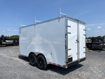 New 2026 Spartan 7'x16' 14k CONTRACTOR Enclosed Trailer