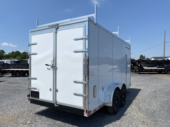 New 2026 Spartan 7'x16' 14k CONTRACTOR Enclosed Trailer