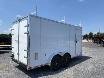 New 2026 Spartan 7'x16' 14k CONTRACTOR Enclosed Trailer