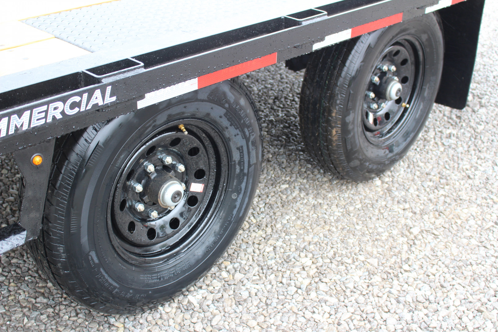 New 2025 Moritz 8' 6" x 20' Deckover Flatbed - 14,000# GVW