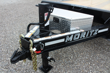 New 2025 Moritz 8' 6" x 20' Deckover Flatbed - 14,000# GVW
