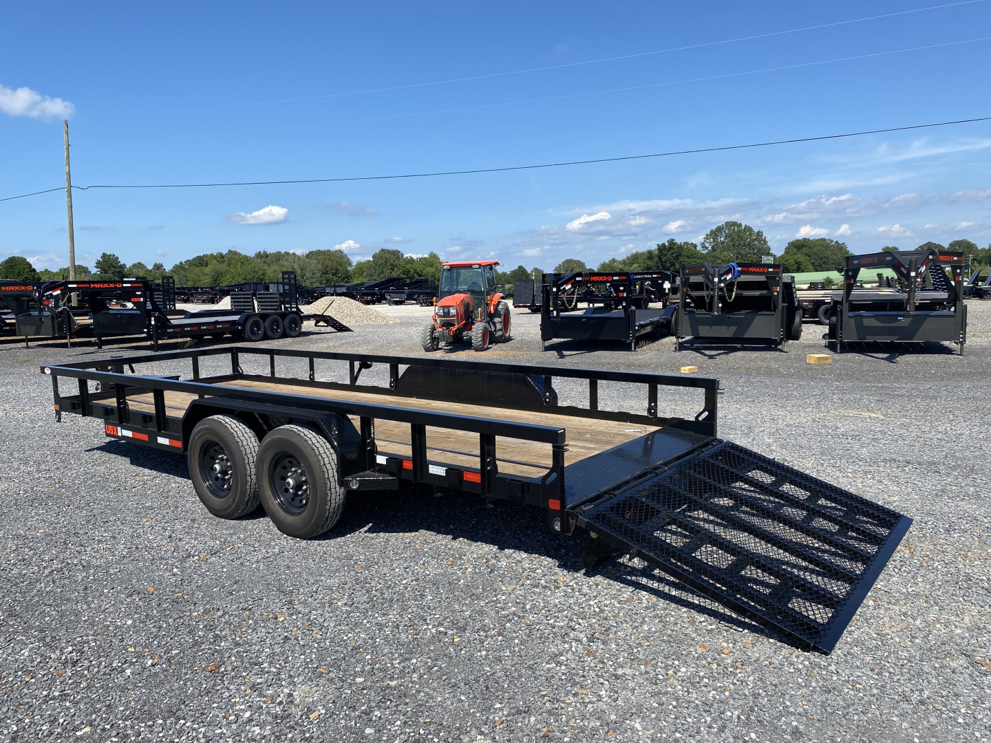 Used 2026 MAXXD 83" X 20' 14k Equipment Trailer