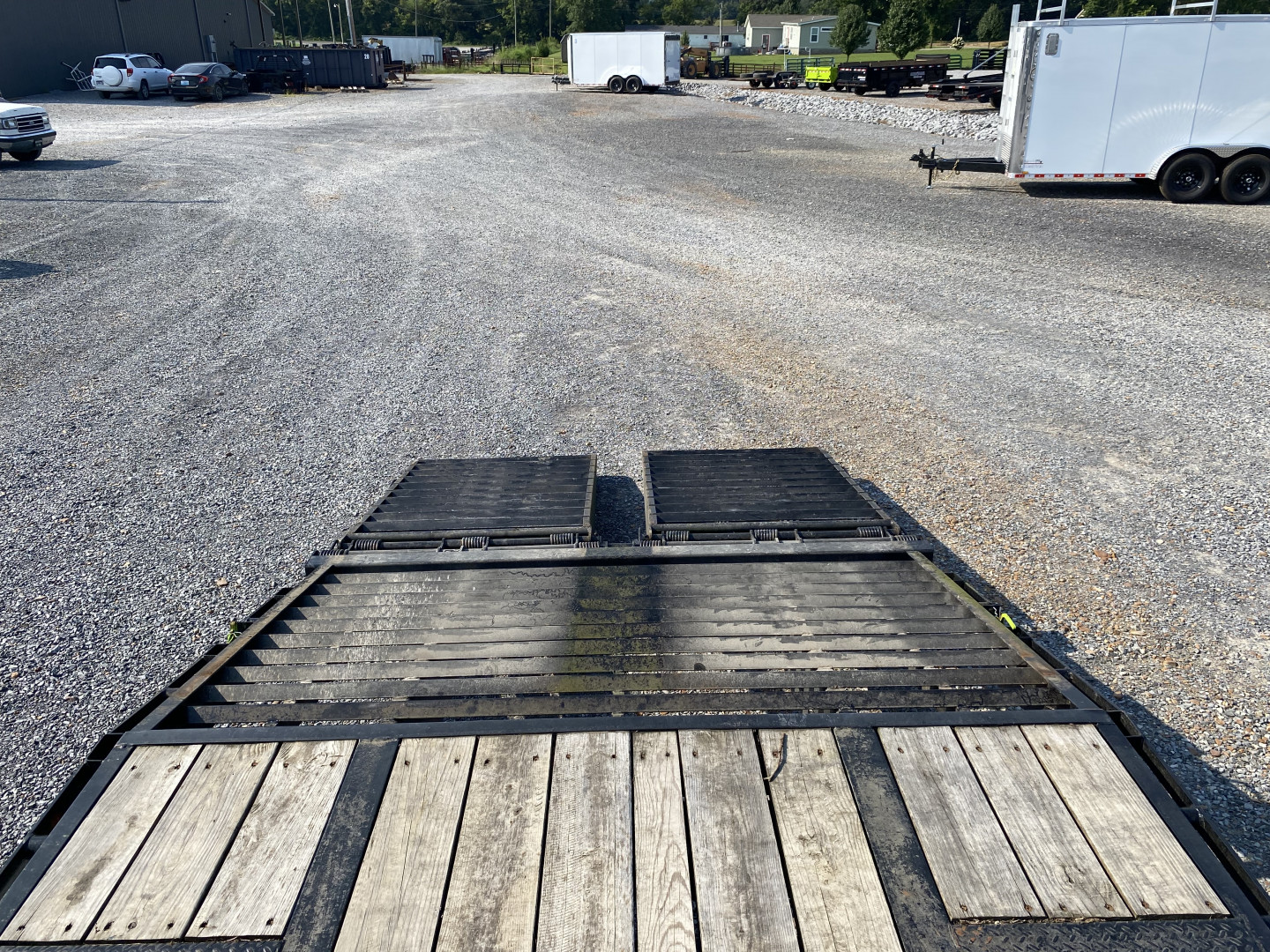 Used 2023 Load Trail 102"x32' 22k Gooseneck Flatbed Trailer