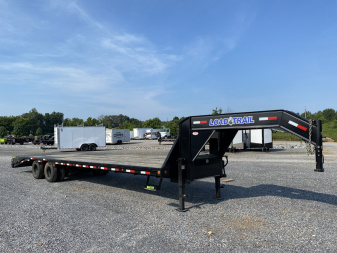 Used 2023 Load Trail 102"x32' 22k Gooseneck Flatbed Trailer