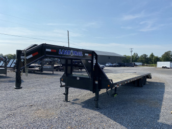 Used 2023 Load Trail 102"x32' 22k Gooseneck Flatbed Trailer