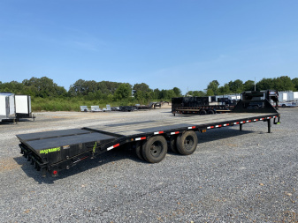 Used 2023 Load Trail 102"x32' 22k Gooseneck Flatbed Trailer