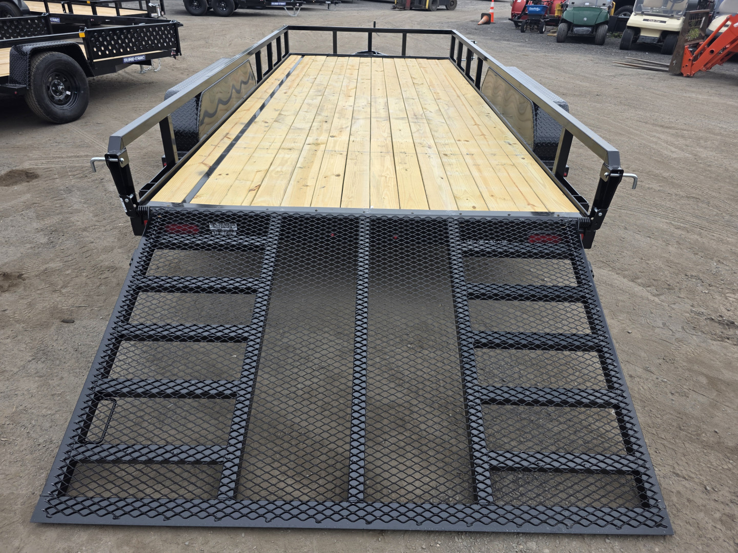 New 2026 Cam Superline 7X16 7K - TUBE TOP Utility Trailer