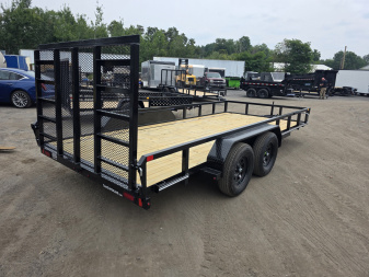 New 2026 Cam Superline 7X16 7K - TUBE TOP Utility Trailer