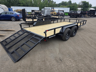 New 2026 Cam Superline 7X16 7K - TUBE TOP Utility Trailer