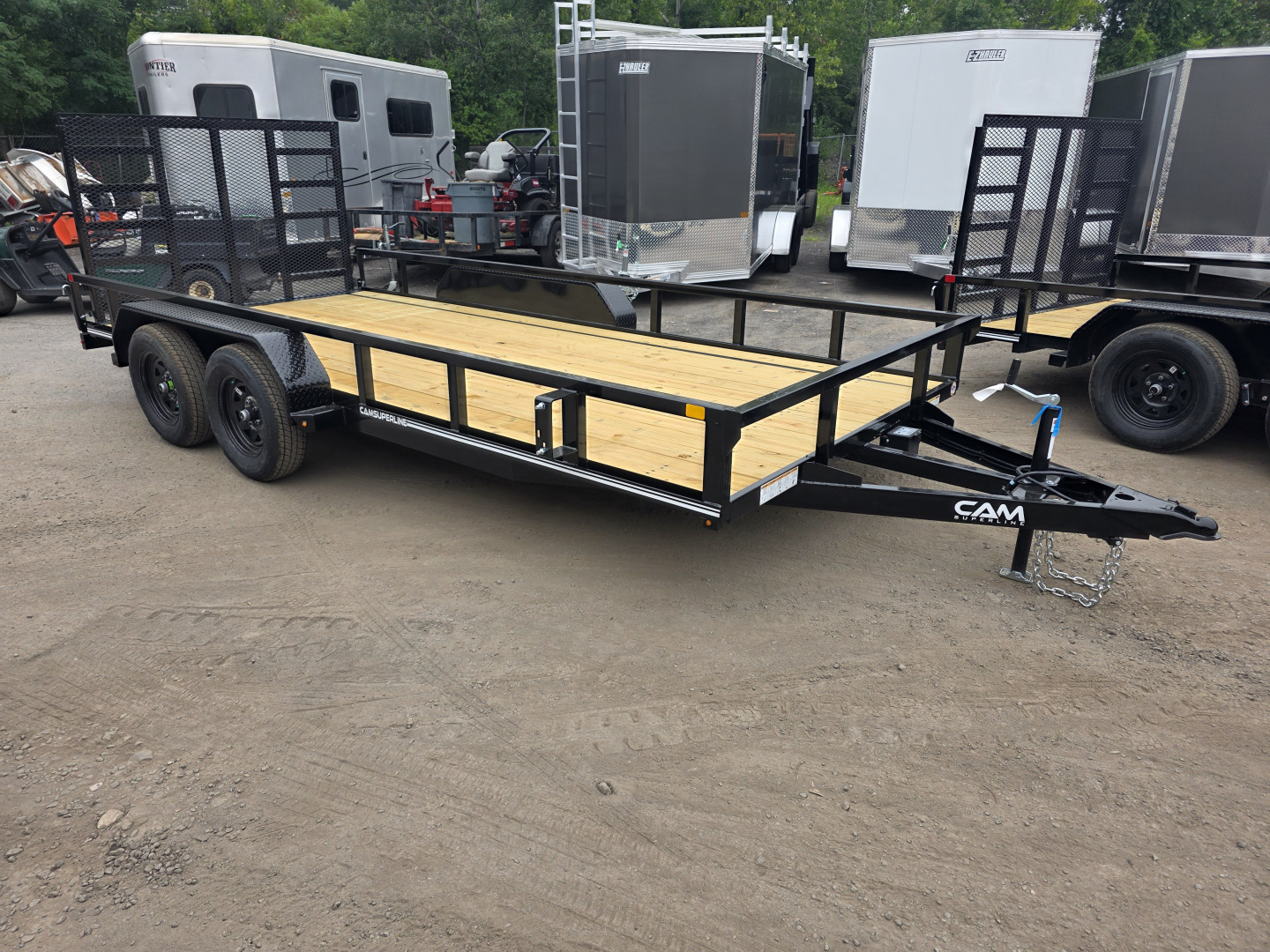 New 2026 Cam Superline 7X16 7K - TUBE TOP Utility Trailer