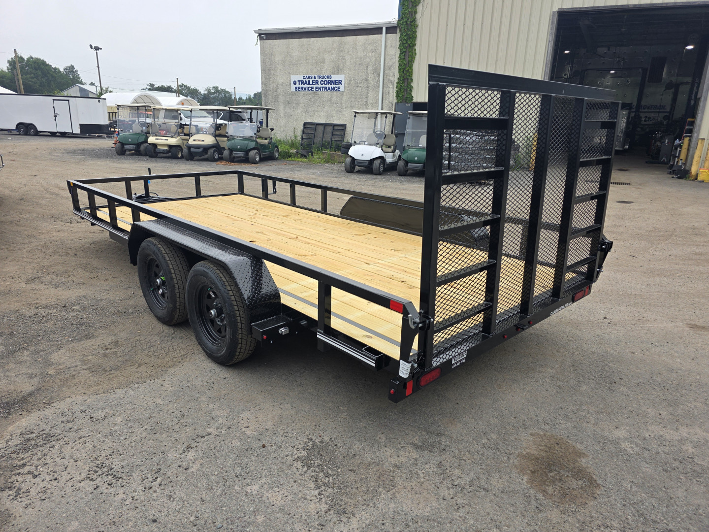 New 2026 Cam Superline 7X16 7K - TUBE TOP Utility Trailer
