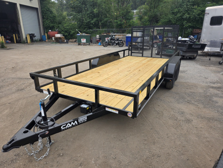 New 2026 Cam Superline 7X16 7K - TUBE TOP Utility Trailer