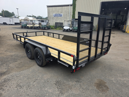 New 2026 Cam Superline 7X16 7K - TUBE TOP Utility Trailer