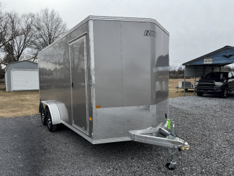 New 2025 E-Z HAULER XLT PRO 7x14 Tandem Axle Enclosed 6'9  Interior Height 7000 LB Cargo / Enclosed Trailer
