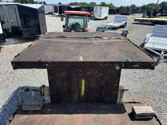 Used 1985 WilRo 24' 20K Gooseneck Flatbed Trailer